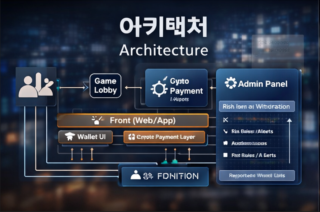 보안과 확장성을 고려한 카지노솔루션 구조