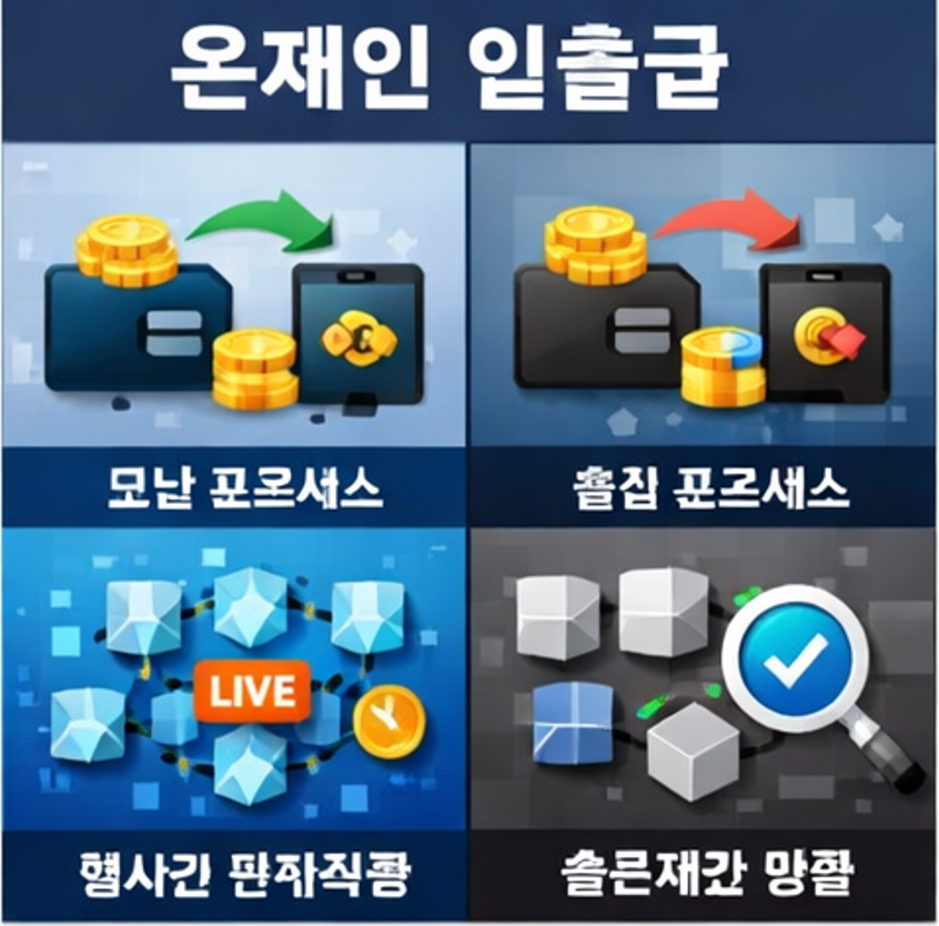 블록체인 컨펌 기반 실시간 결제 처리